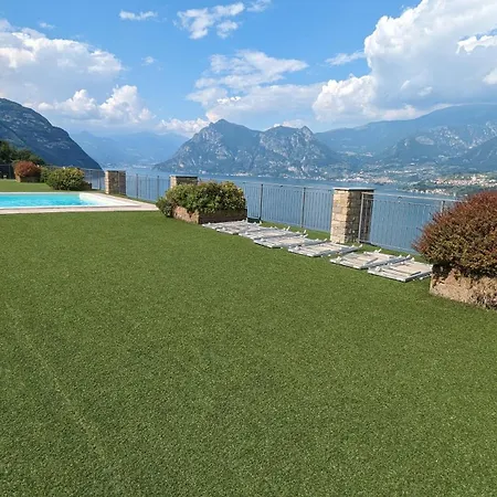 Sonnenterrasse Vom Iseosee Apartamento *
